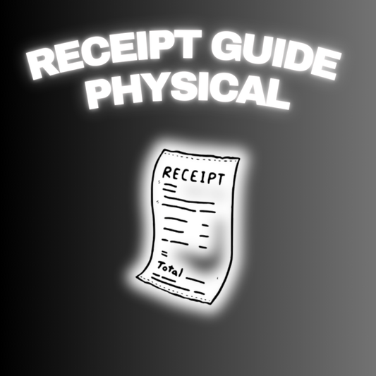 Receipt Guide (Physical)